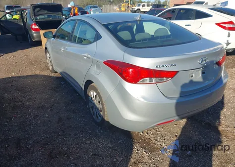 2013 Hyundai Elantra Gls z USA, uszkodzony, nr VIN 5NPDH4AEXDH163016